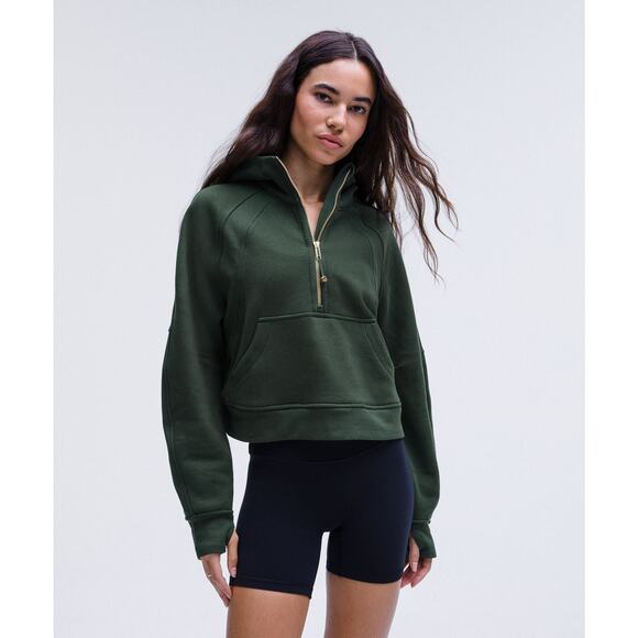 Lululemon Scuba Oversized Half-Zip Hoodie Sweatshirt - XS/S - Picture 1 of 8